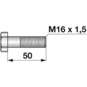 Schraube M16 x 1,5 x 50 zu Rapid Mulcher